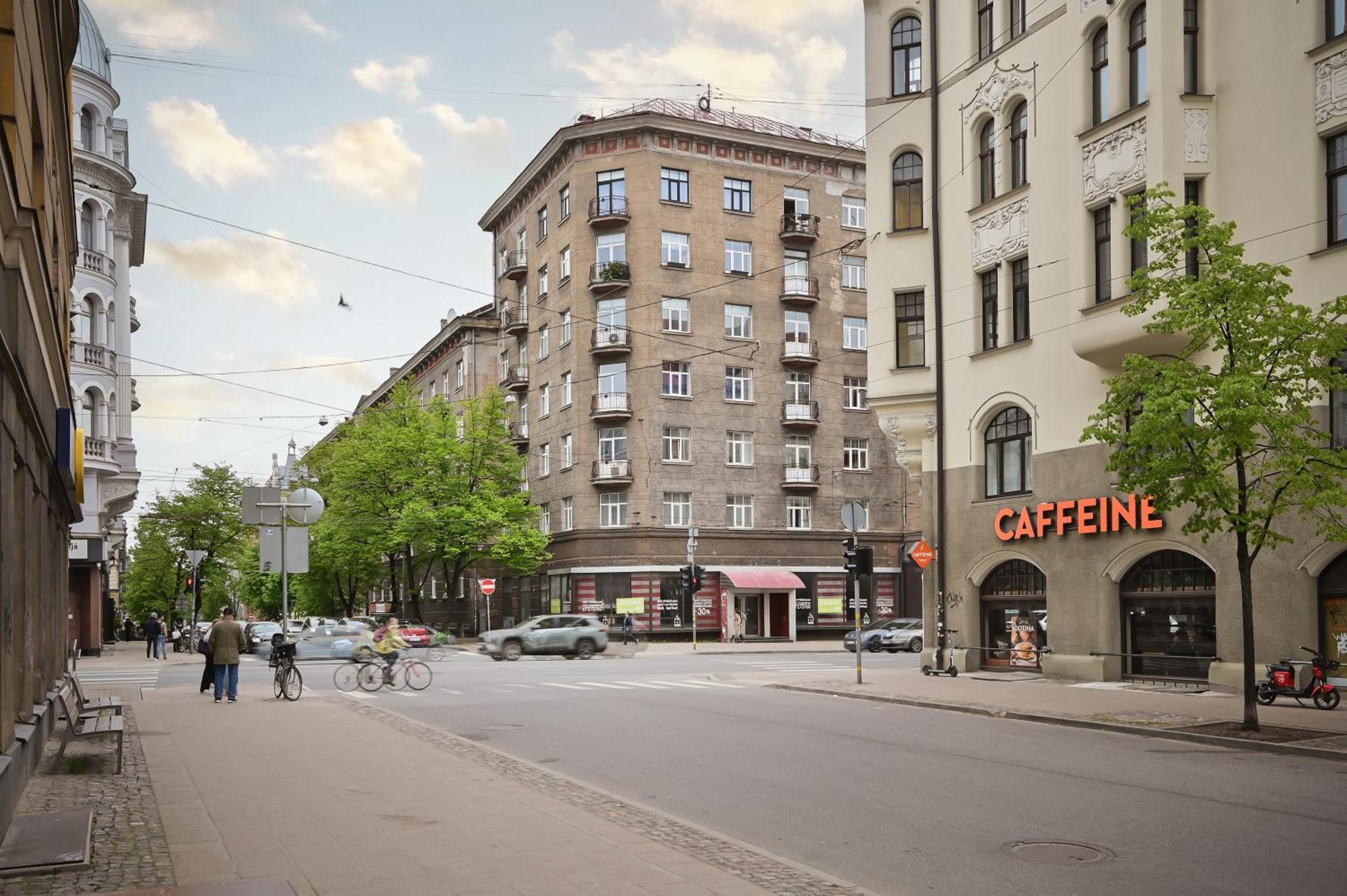 Modern 2-Bdrm Centre Apartment Riga Ngoại thất bức ảnh